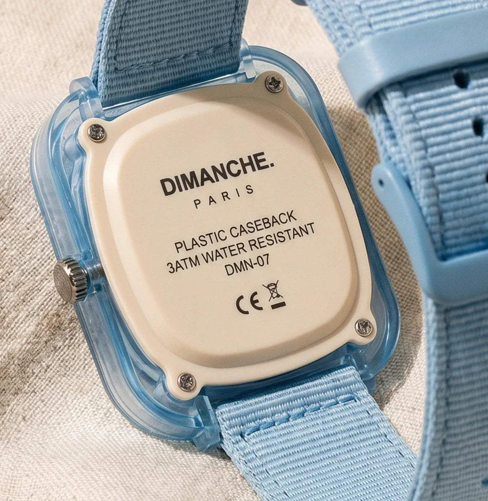 Montre Dimanche Paris® - Bleu