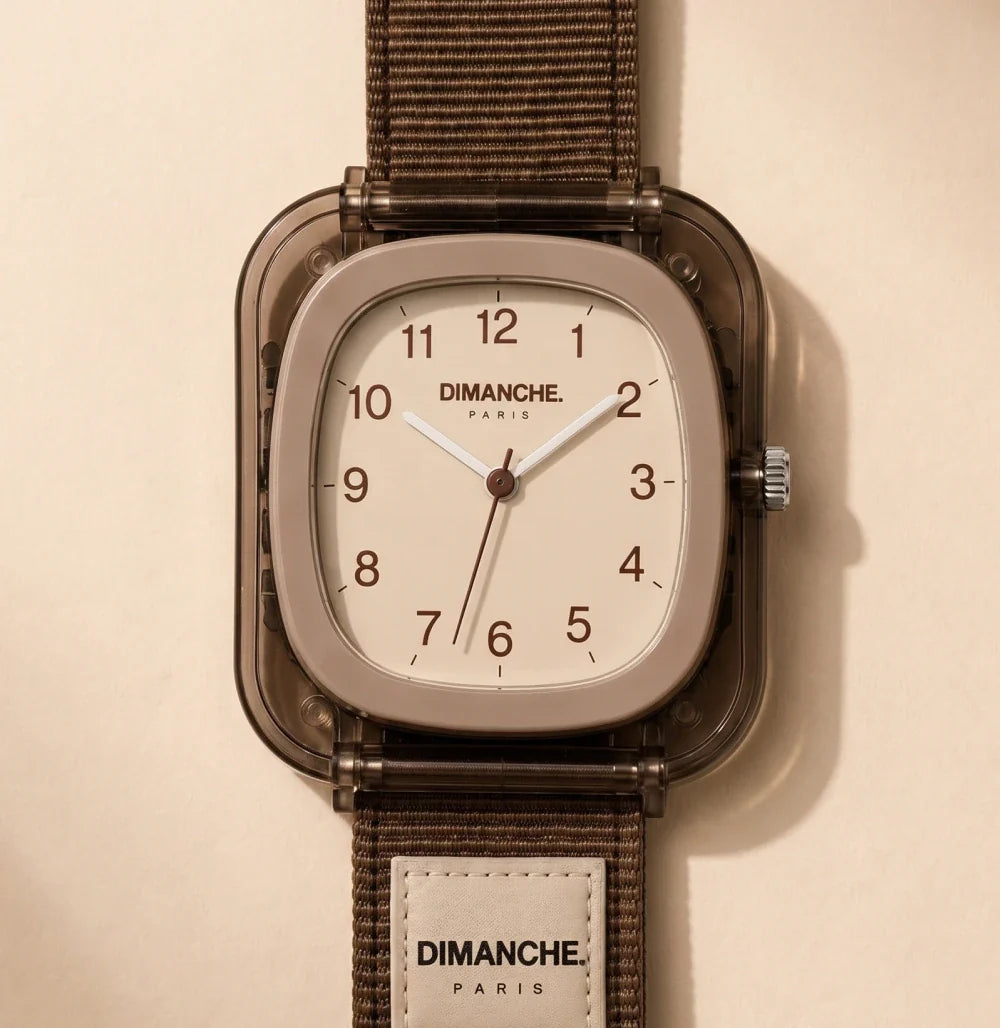 Montre Dimanche Paris® - Marron