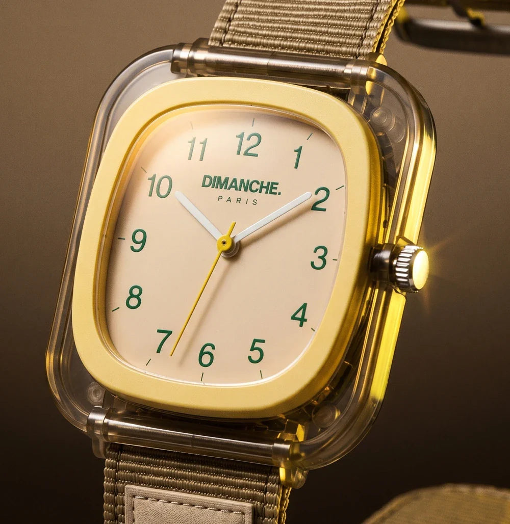 Montre Dimanche Paris® - Citron