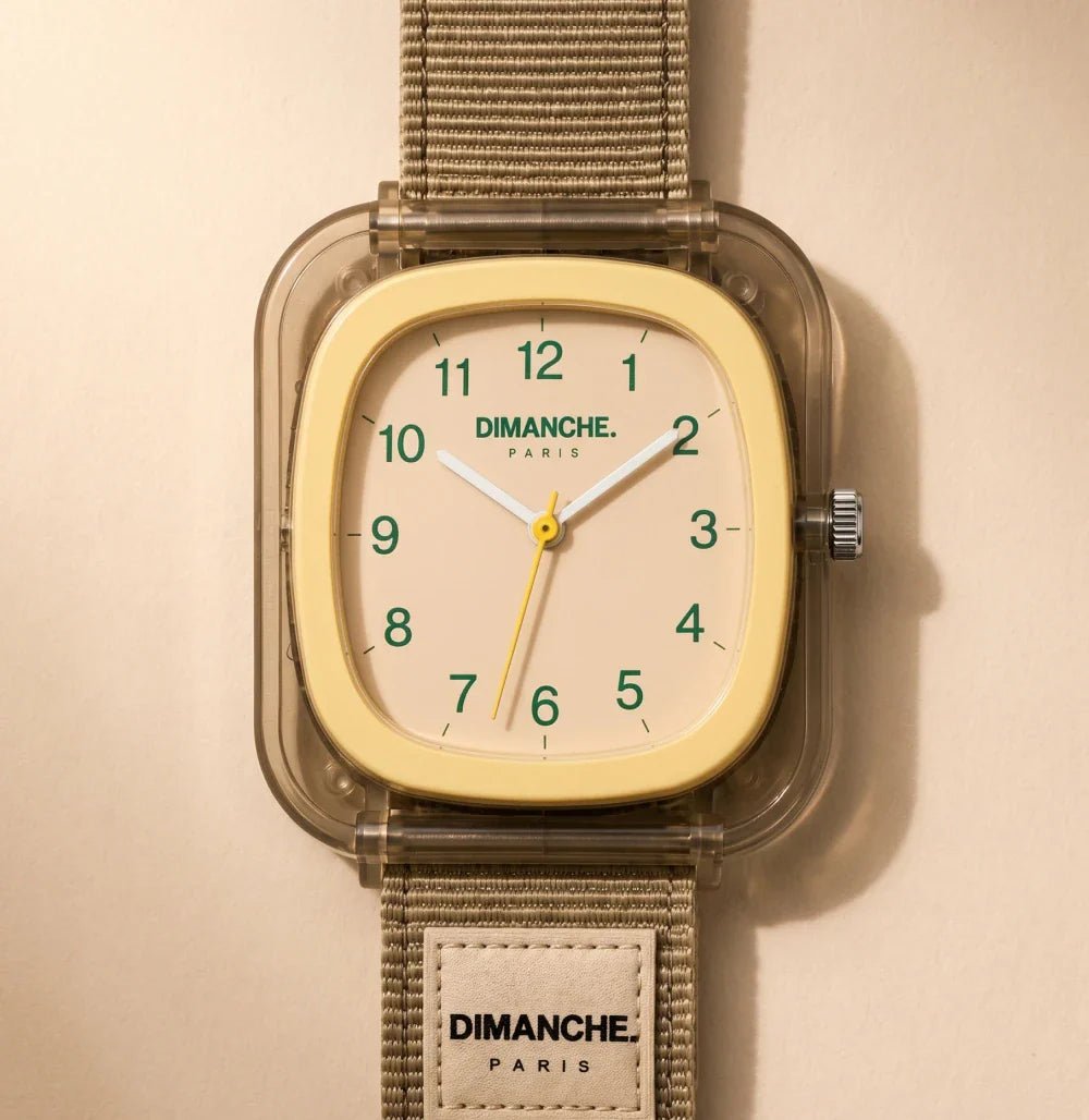 Montre Dimanche Paris® - Citron