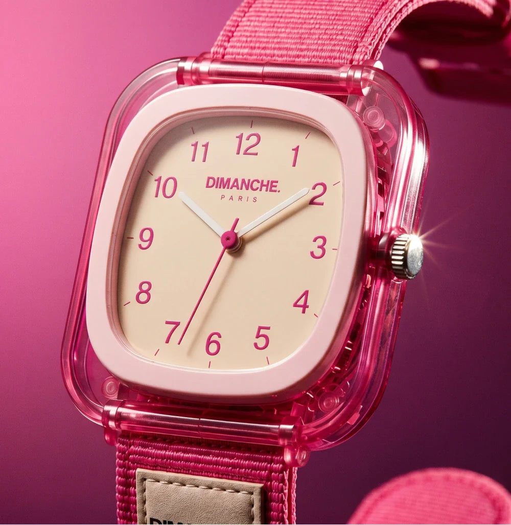 Montre Dimanche Paris® - Fuschia
