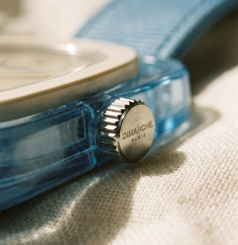 Montre Dimanche Paris® - Bleu