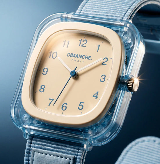 Montre Dimanche Paris® - Bleu