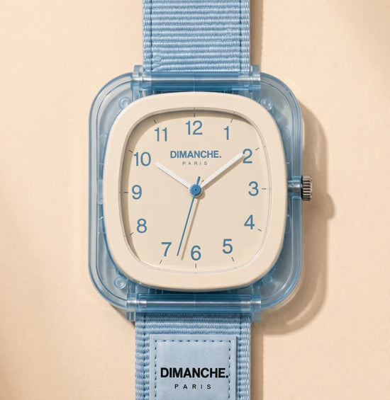 Montre Dimanche Paris® - Bleu