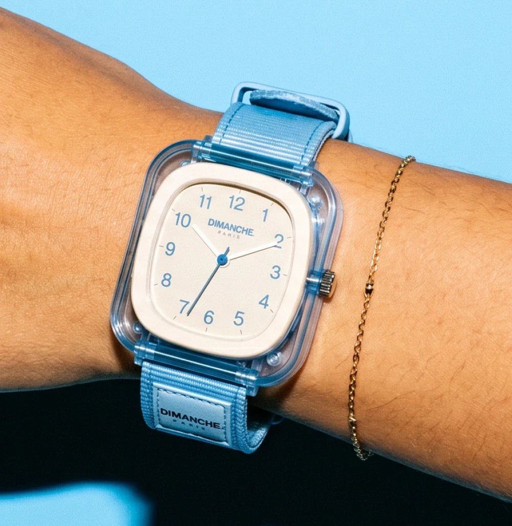 Montre Dimanche Paris® - Bleu