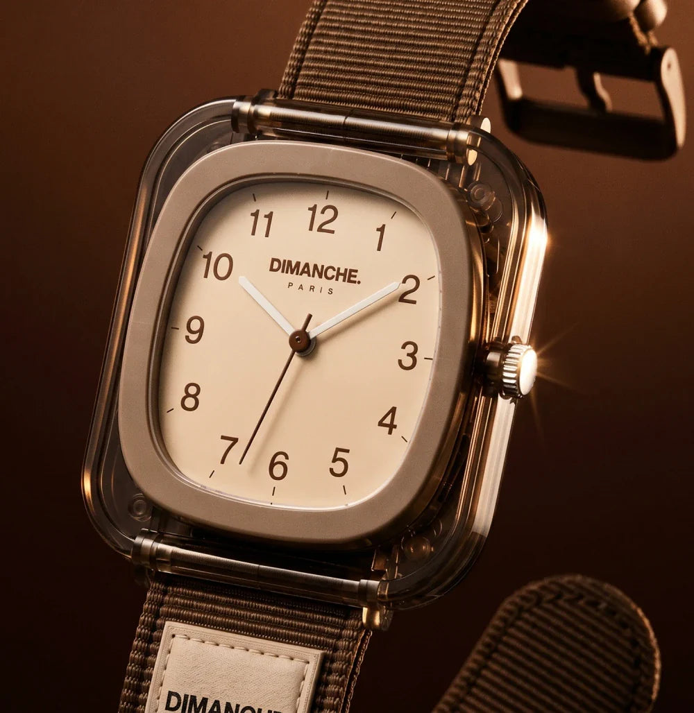 Montre Dimanche Paris® - Marron