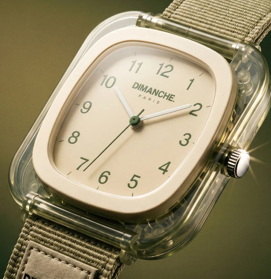 Montre Dimanche Paris® - Vert