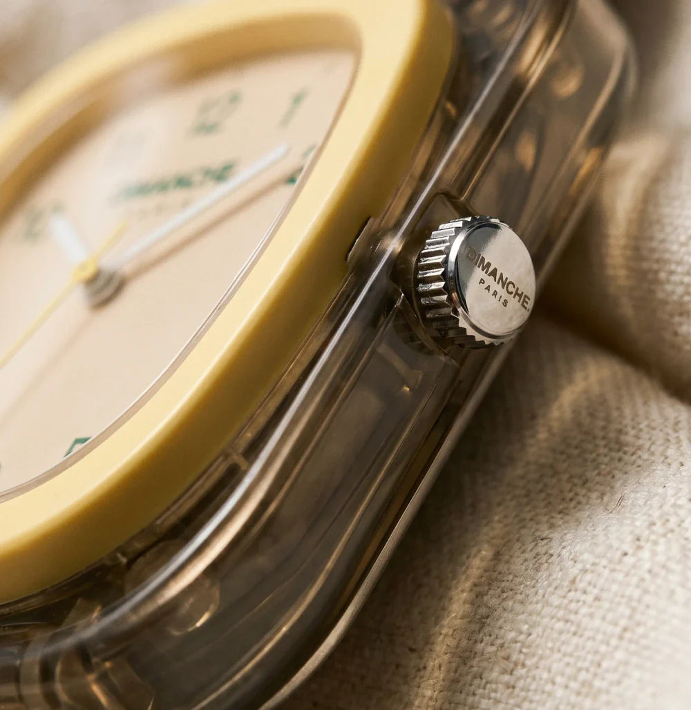 Montre Dimanche Paris® - Citron