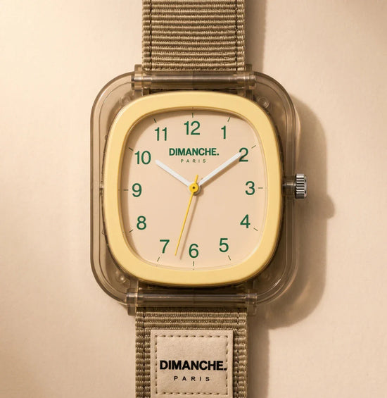 Montre Dimanche Paris® - Citron