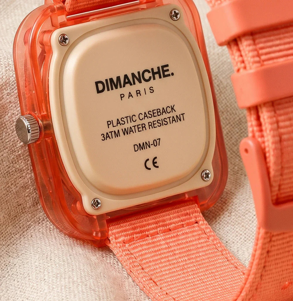 Montre Dimanche Paris® - Orange