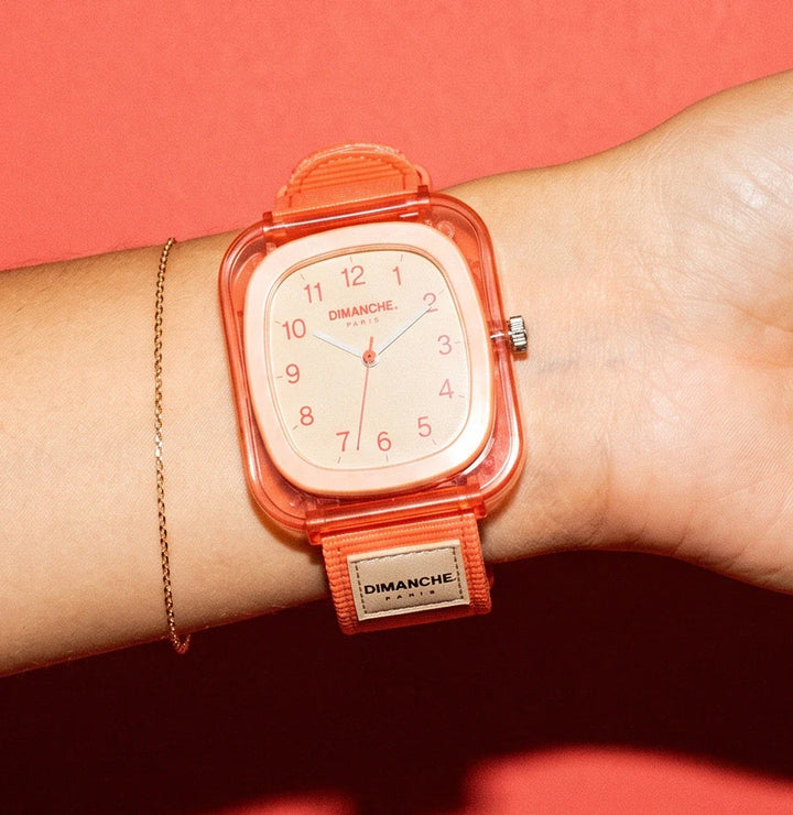Montre Dimanche Paris® - Orange