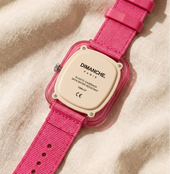 Montre Dimanche Paris® - Fuschia