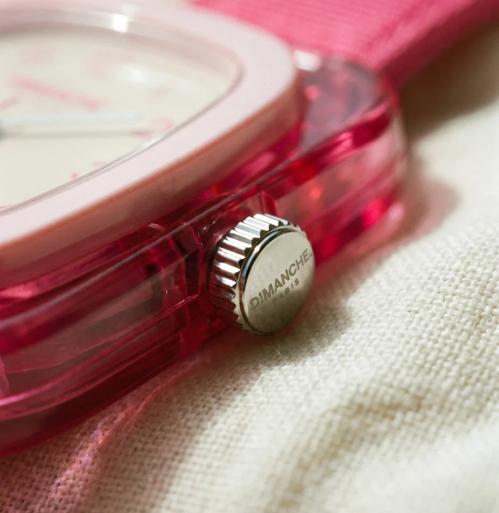 Montre Dimanche Paris® - Fuschia