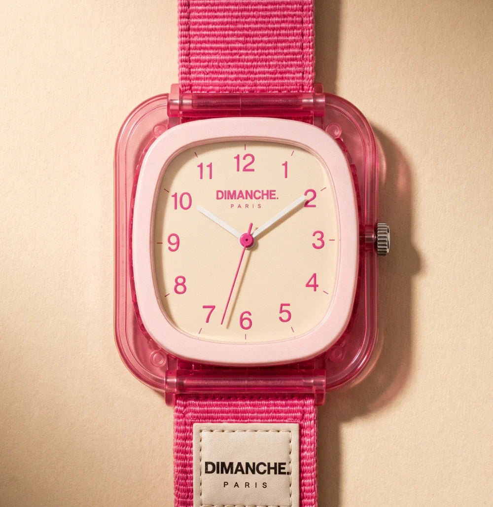 Montre Dimanche Paris® - Fuschia
