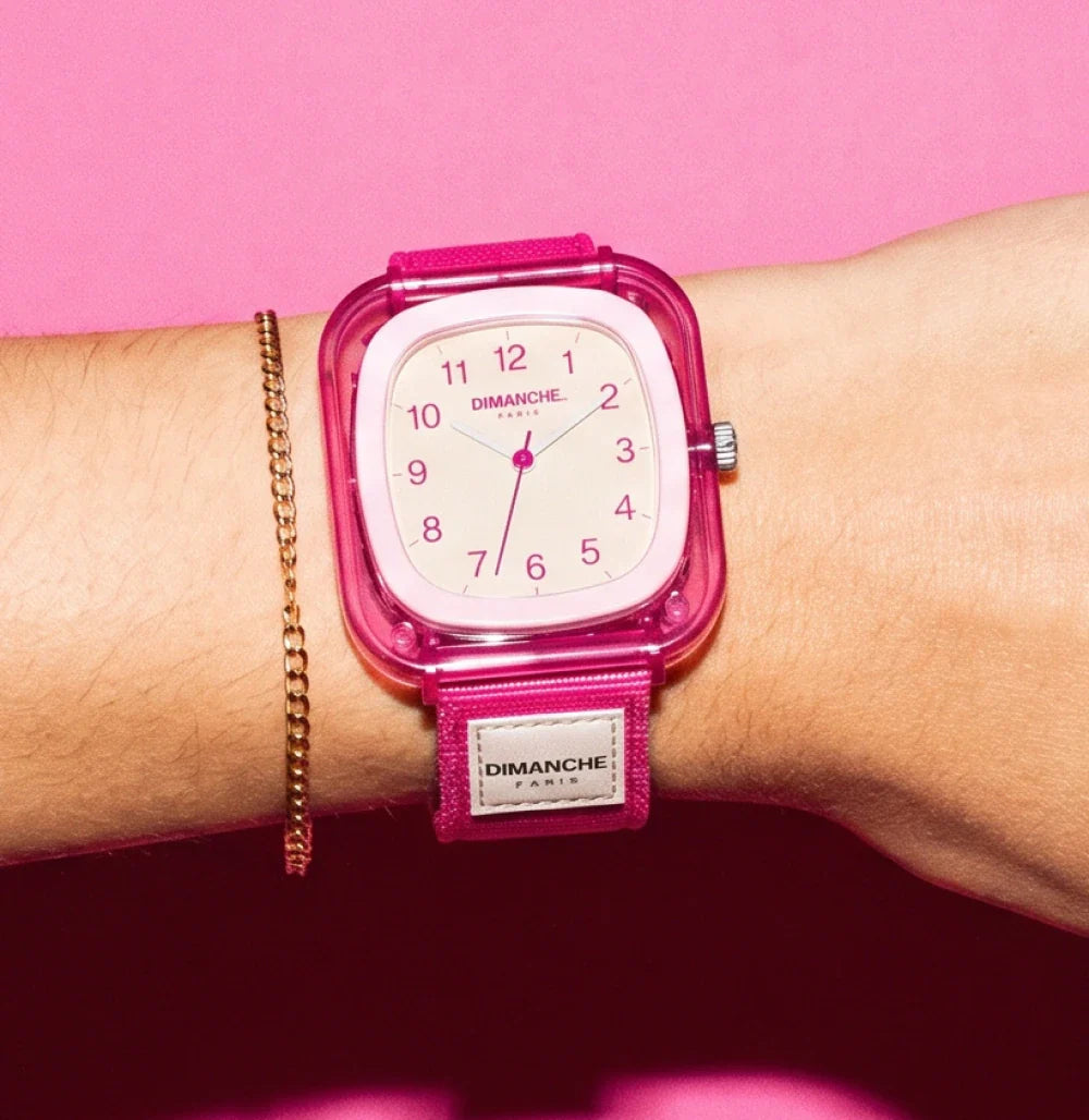 Montre Dimanche Paris® - Fuschia