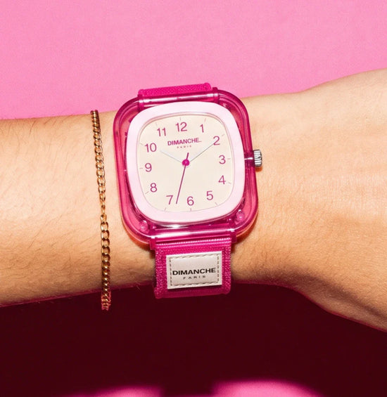 Montre Dimanche Paris® - Fuschia