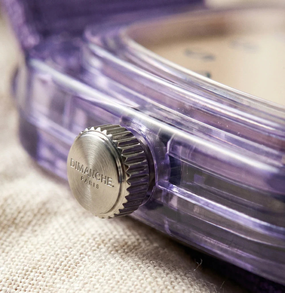 Montre Dimanche Paris® - Violet